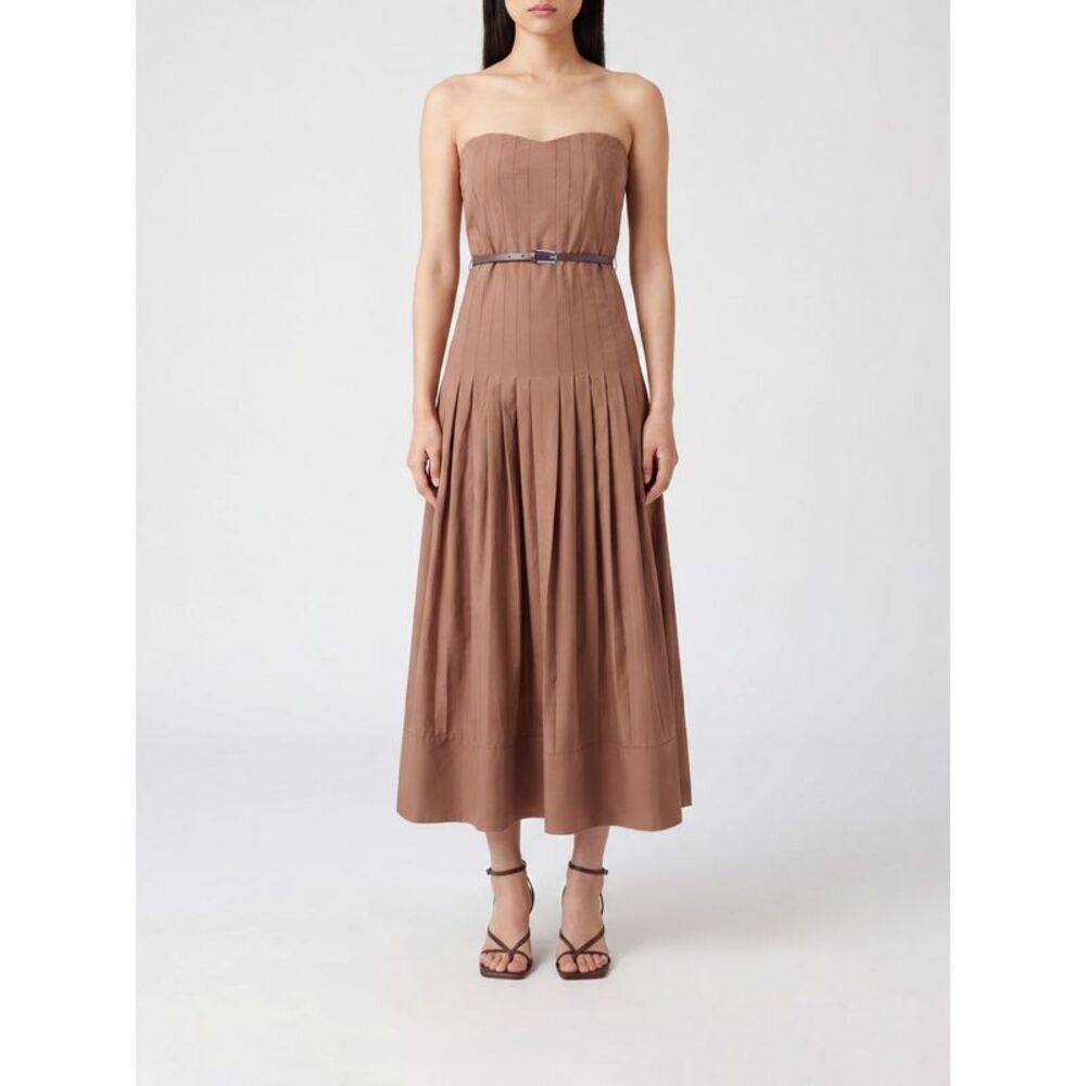 Semicouture Dress Woman Beige